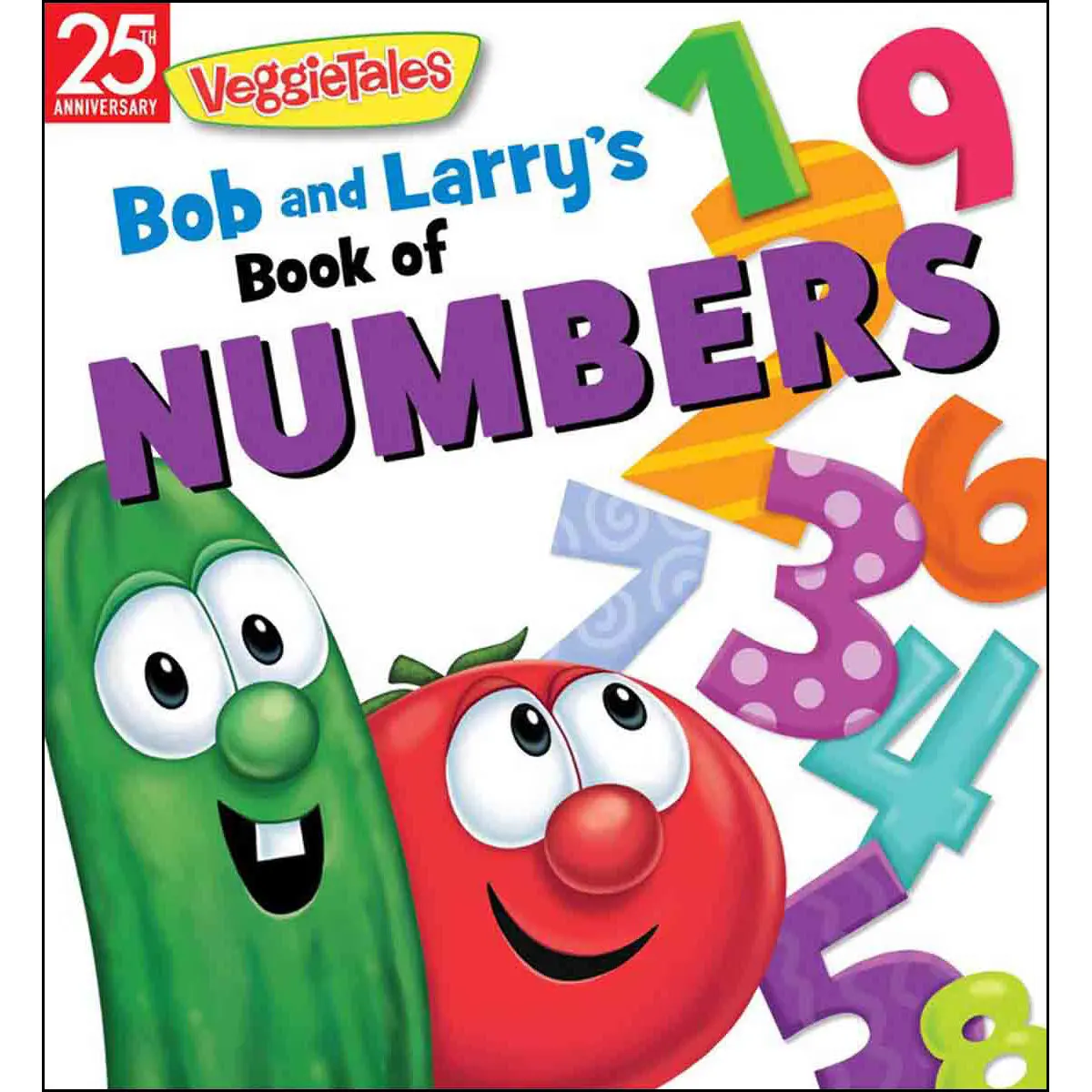 Bob And Larry's Book Of Numbers (Veggietales)(Board Book) 1