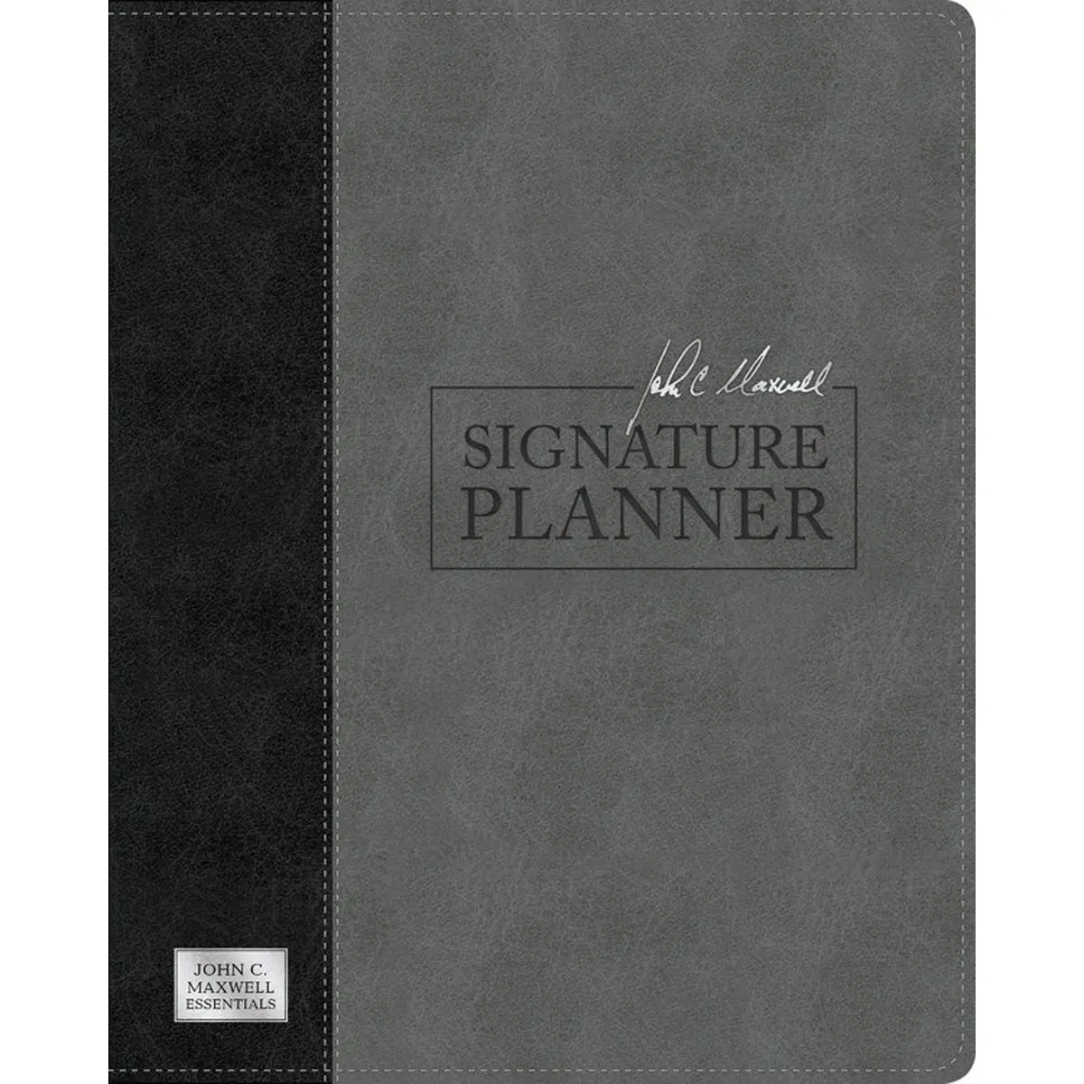 John C. Maxwell Signature Planner Gray / Black (Imitation Leather) 1