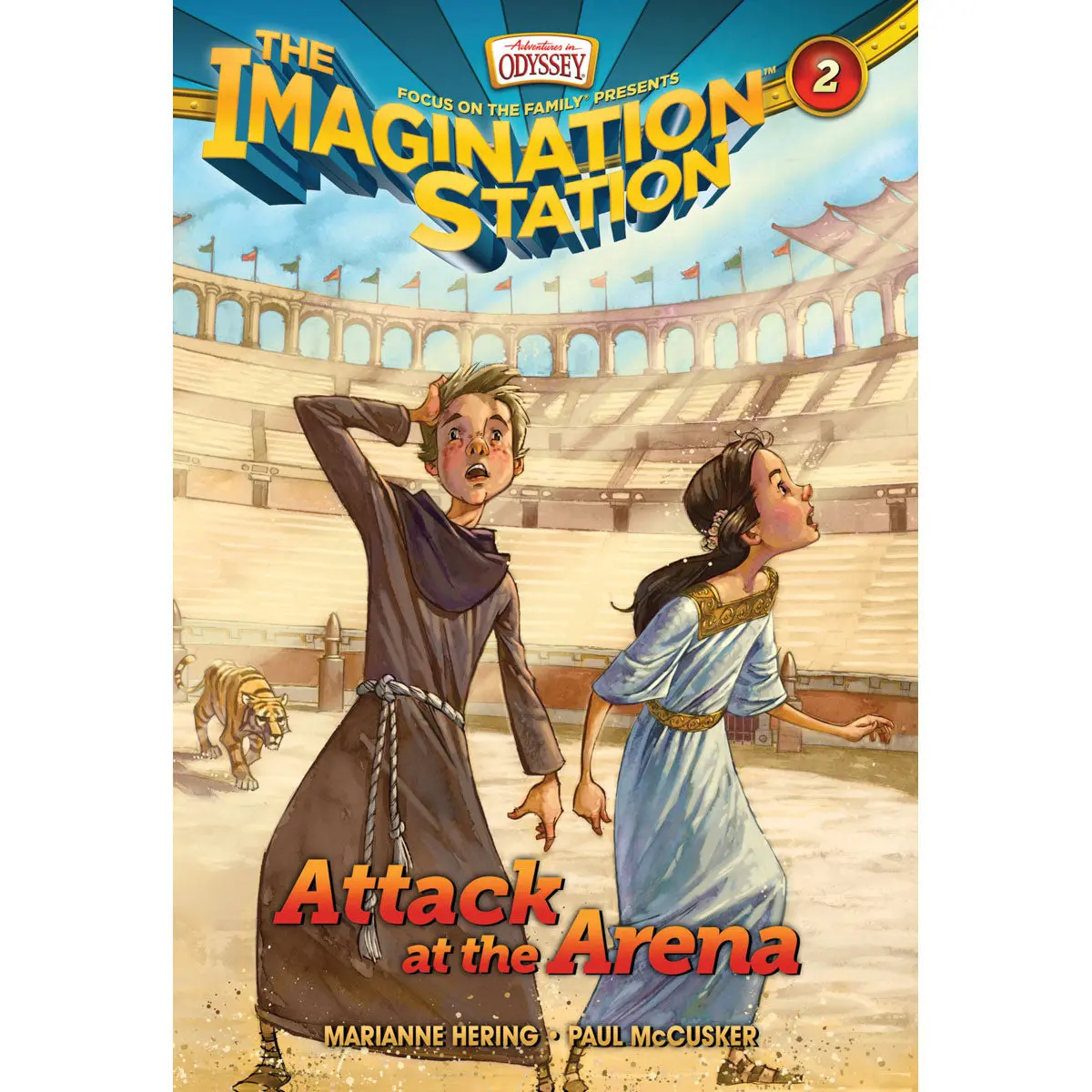 Attack At The Arena (2 Imagination Station Books)(Paperback) 1
