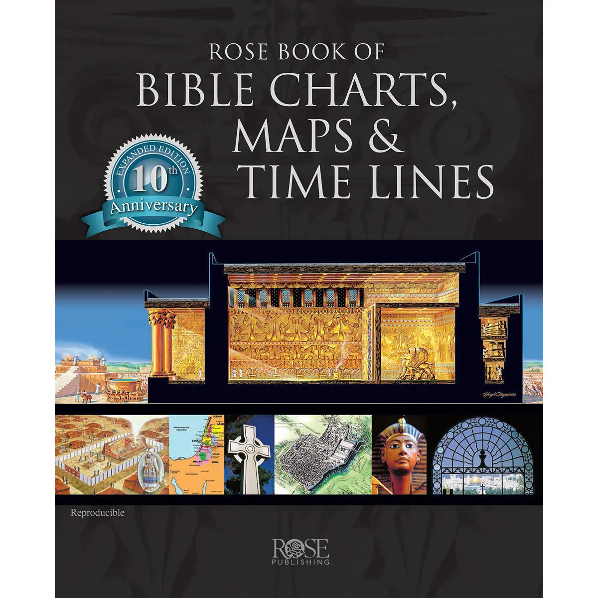 Rose Book Of Bible Charts, Maps And Time Lines (Spiral Bound) 1
