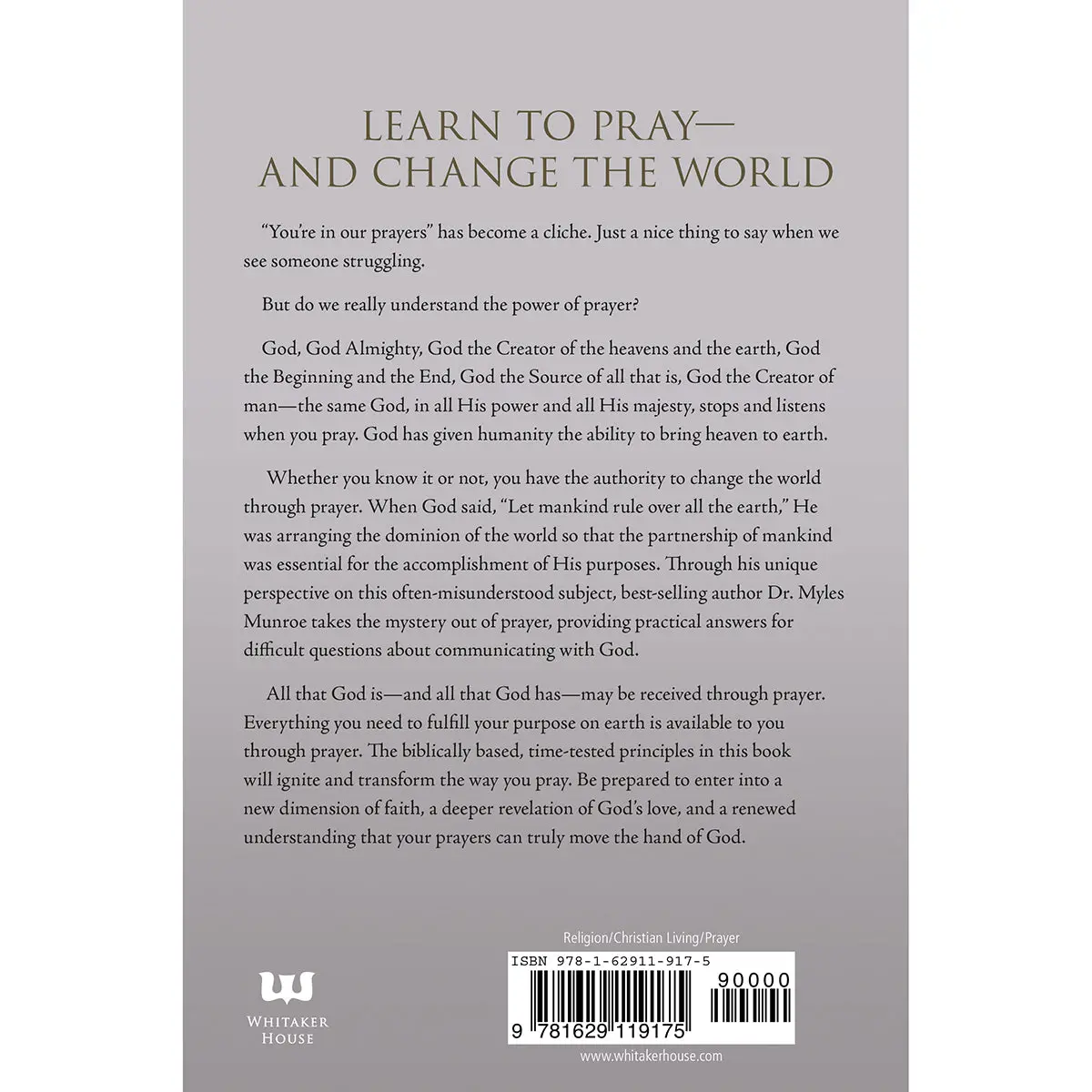 Understanding The Purpose And Power Of Prayer Expanded (Paperback) 2