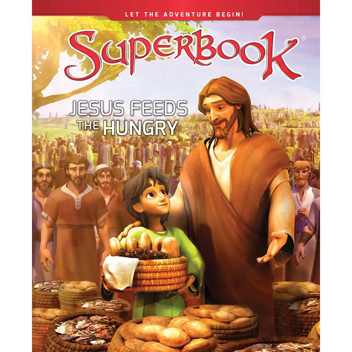 Jesus Feeds The Hungry (Superbook)(Hardcover) 1
