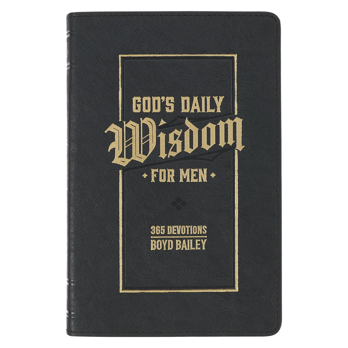God's Daily Wisdom For Men Faux Leather 1