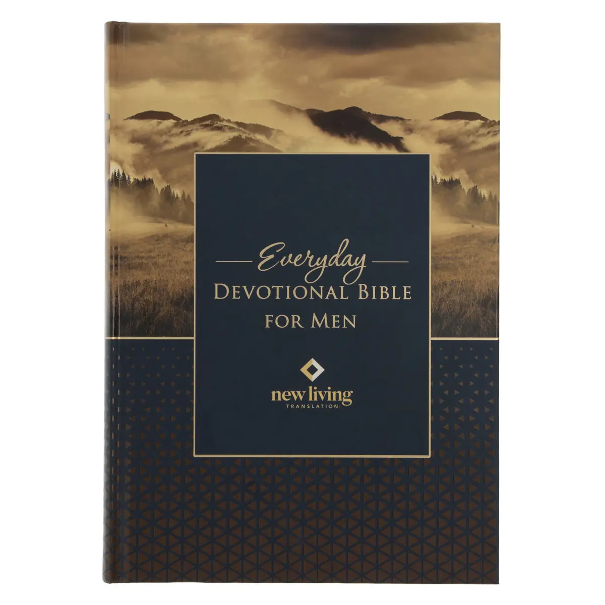 Nlt Landscape Hardcover Everyday Devotional Bible For Men 1