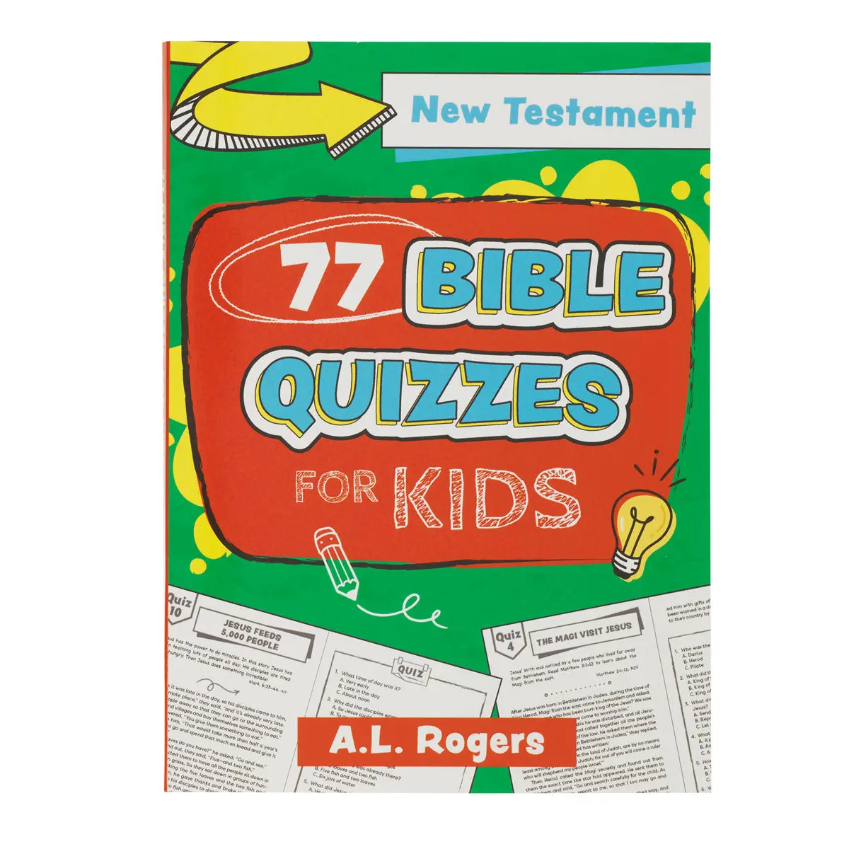 77 Bible Quizzes For Kids: New Testament (Paperback) 1