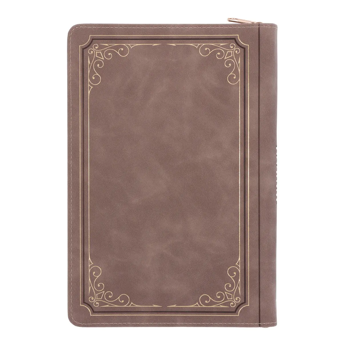 I Can Do All Things Through Christ Who Strengthens Me Faux Leather Journal With Zipped Closure 2