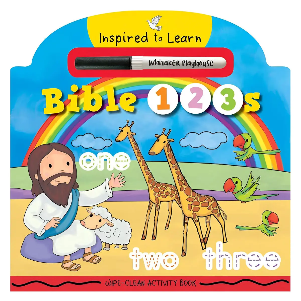 Bible 123'S: Wipe-Clean Activity Book (Inspired To Learn)(Board Book) 1