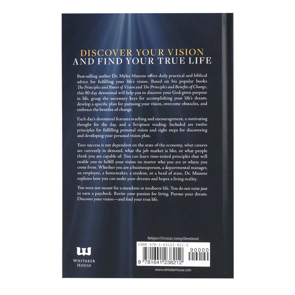 Vision With Purpose And Power: A 90-Day Devotional (Hardcover) 2
