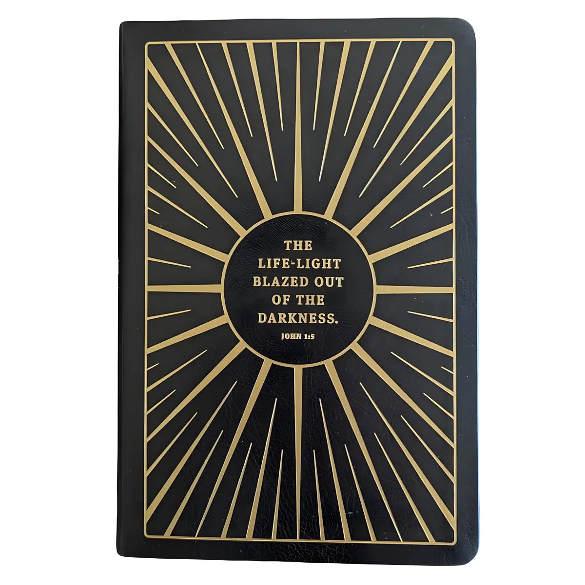The Message Black Imitation Leather Anniversary Edition Life-Light Bible 1