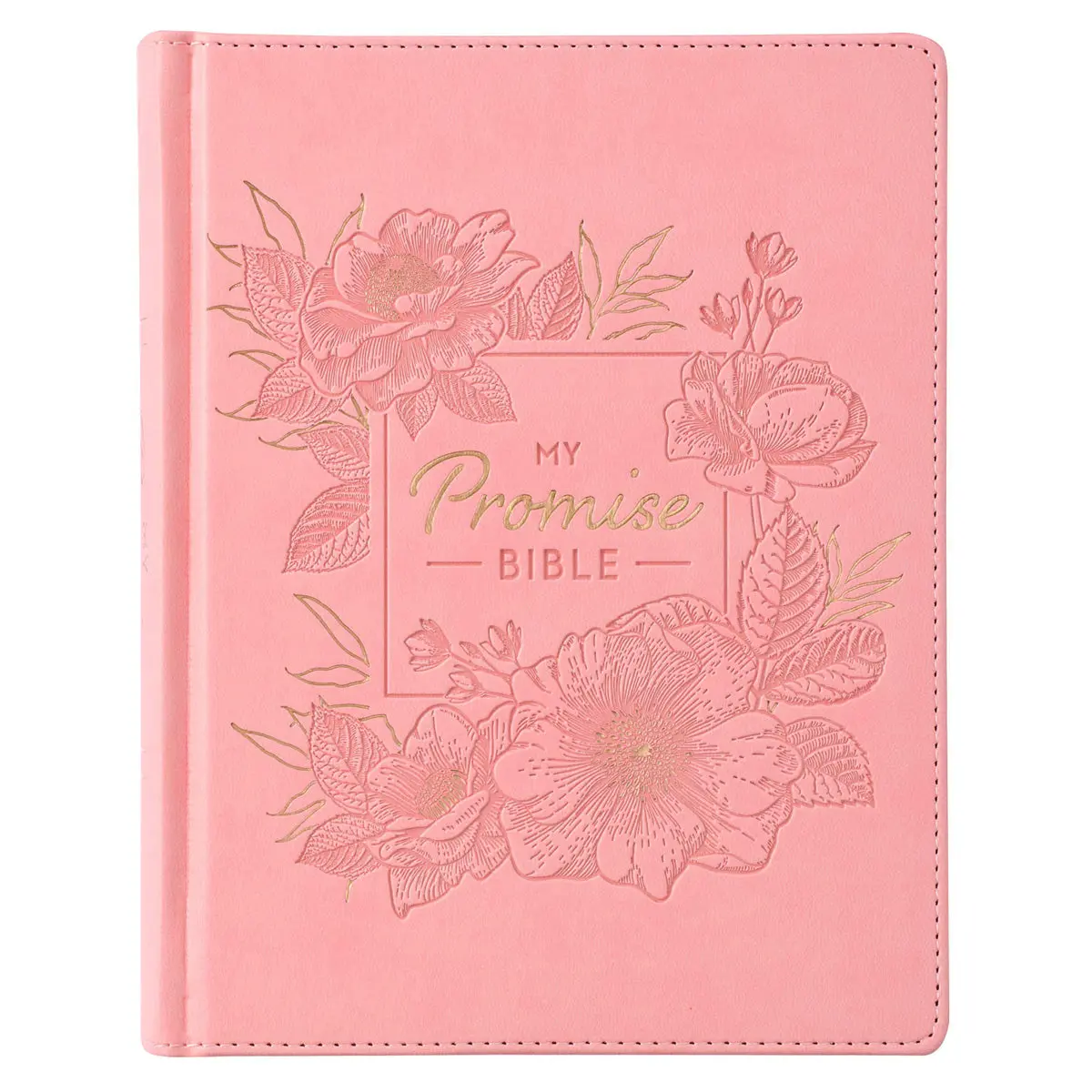 Kjv Pink Faux Leather Hardcover My Promise Bible 1