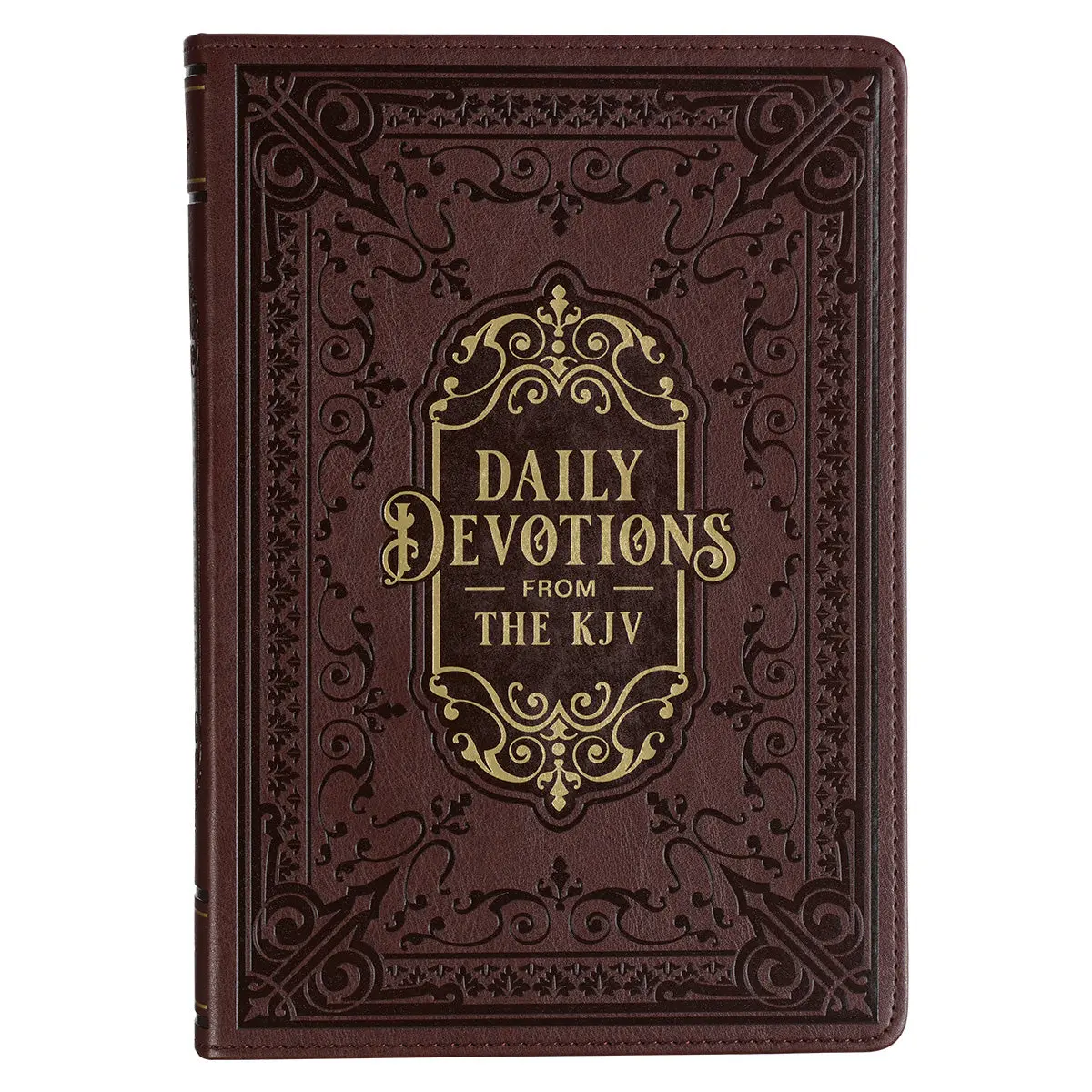 Daily Devotions From The Kjv Large Print Faux Leather 1