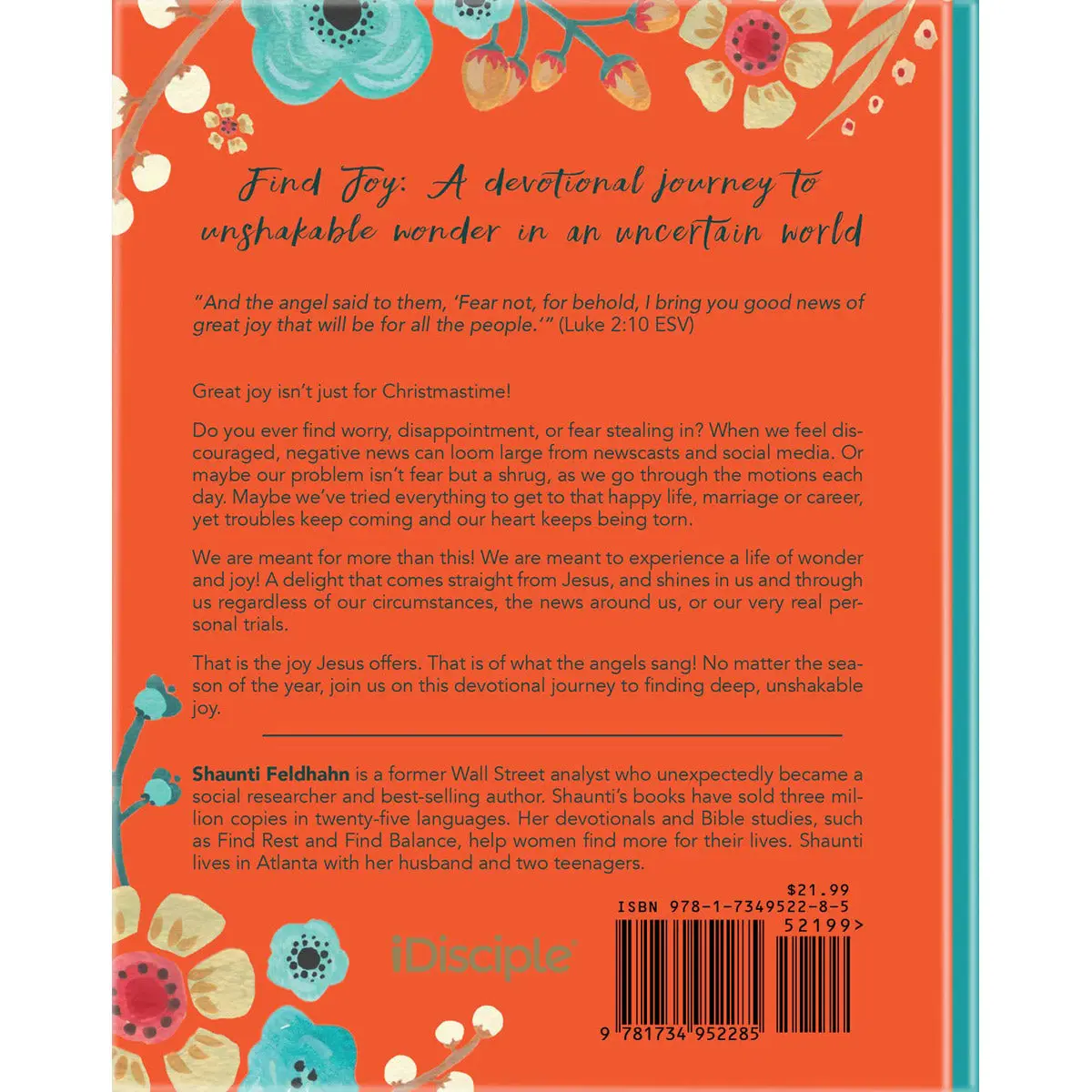 Find Joy: A Devotional Journey To Unshakable Wonder In An Uncertain World (Hardcover) 2