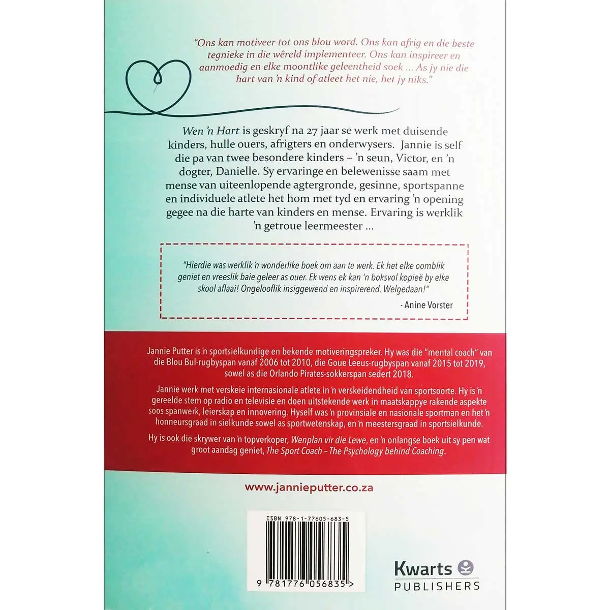 Wen 'N Hart: 'N Handleiding Vir Afrigters, Onderwysers En Ouers (Sagteband) 2