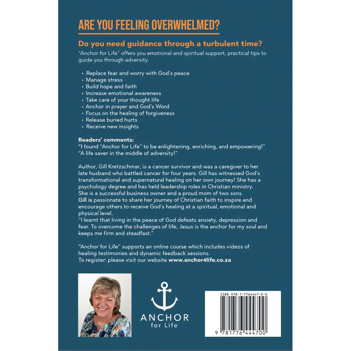 Anchor For Life: Emotional And Spiritual Support Through Your Journey (Paperback) 2