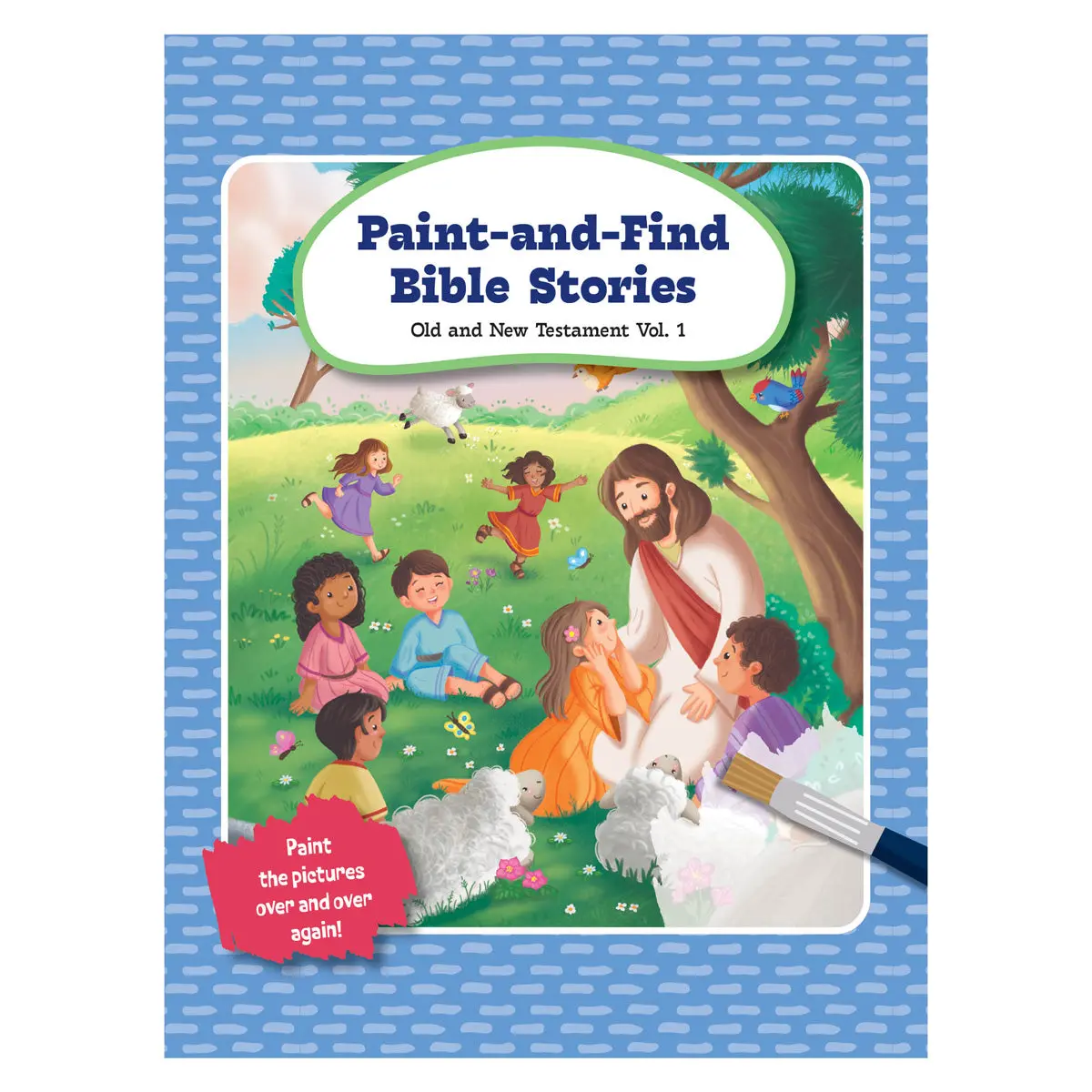 Old And New Testament Vol 1: Paint-And-Find Bible Stories (Spiral-Bound) 1