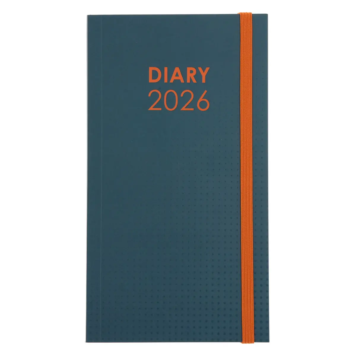 2026 Pocket Diary - Daily Planner - Teal And Orange - Paperback 1