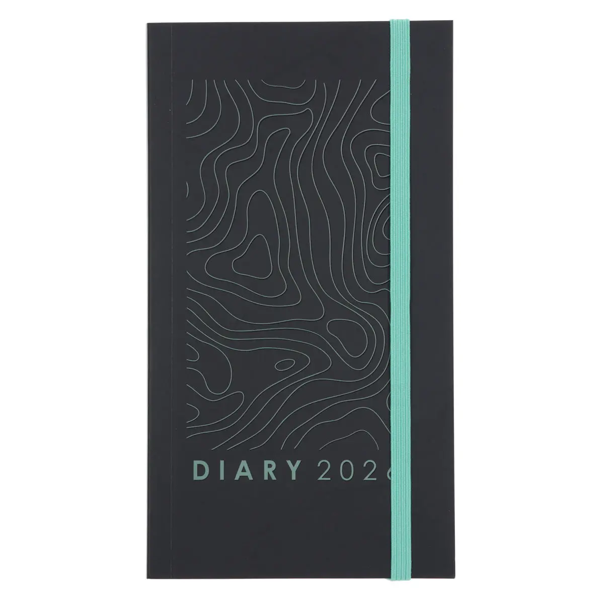 2026 Pocket Diary - Daily Planner - Black And Green - Paperback 1