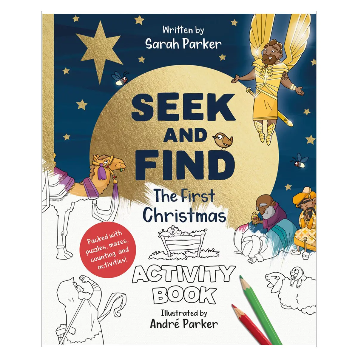Seek And Find: The First Christmas Activity Book Packed With Puzzles - Seek And Find Pb 1
