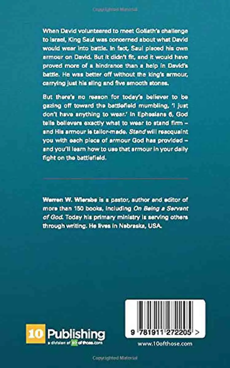 Stand: Putting On The Full Armour Of God (Paperback) 2