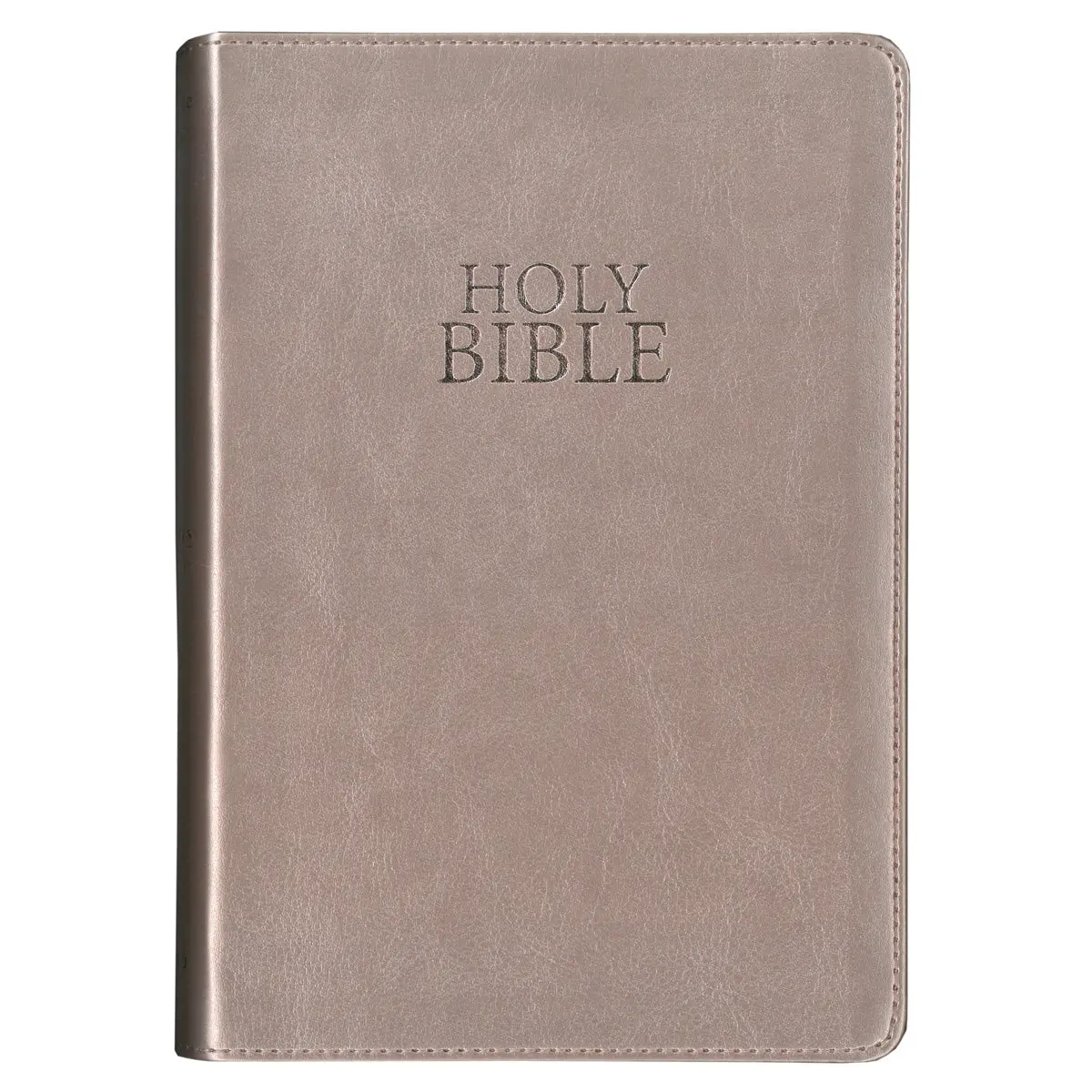 Niv Rose Gold Imitation Leather Compact Holy Bible 1