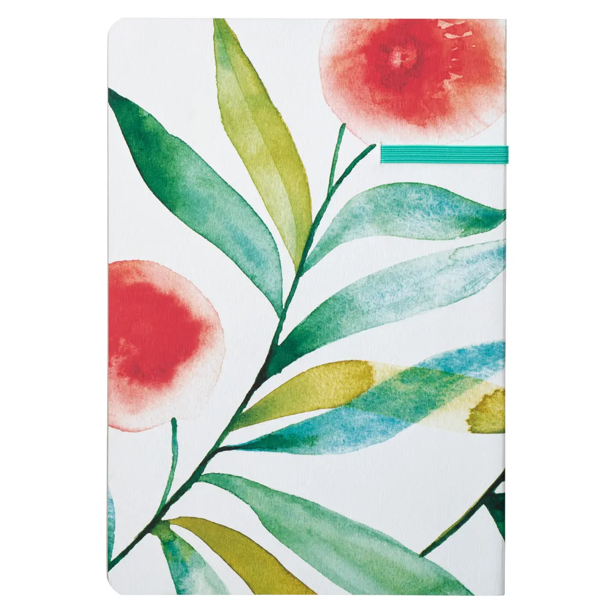 Never Give Up Ever Orange Blossoms Paperback Journal With Elastic Closure 2