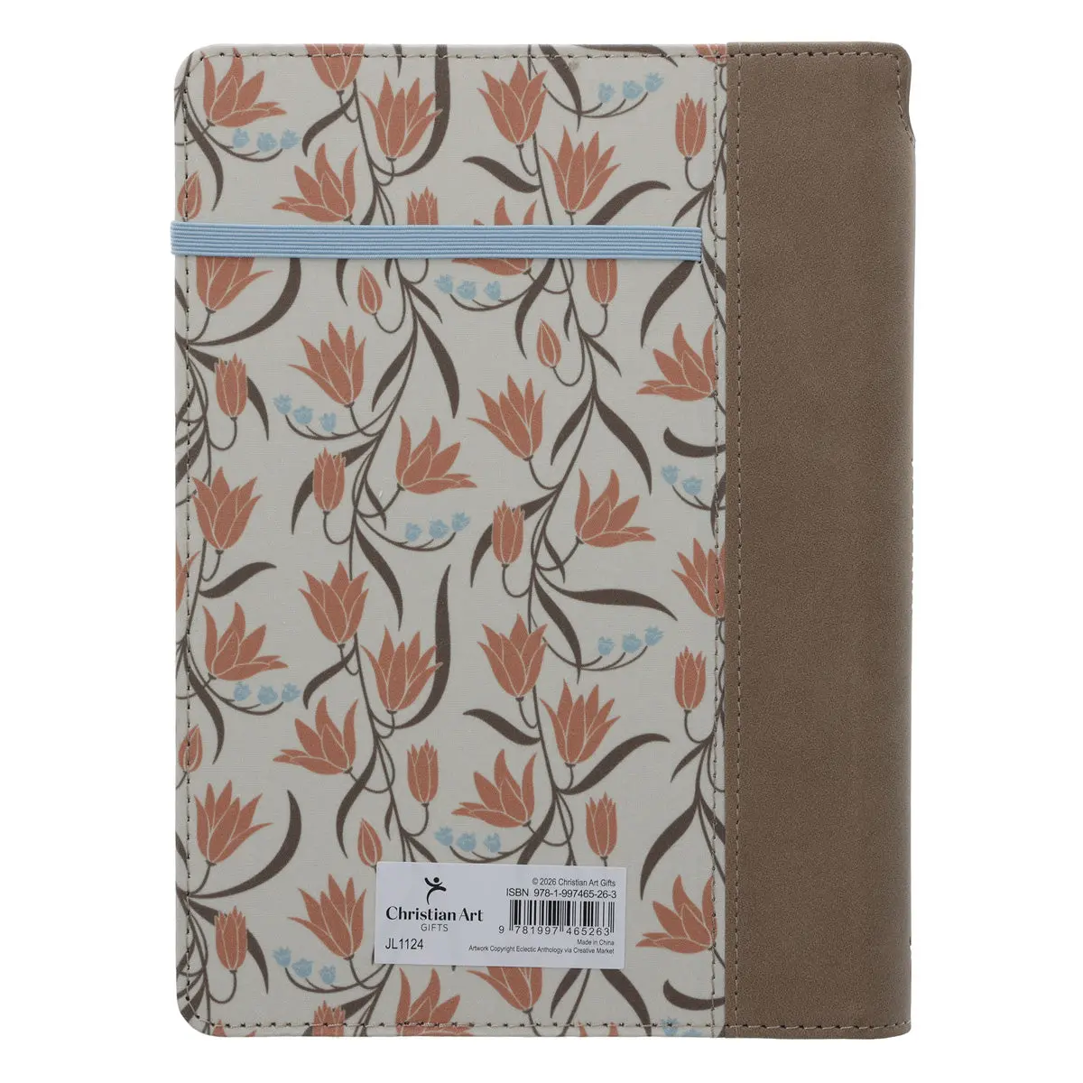 He Has Made Everything Beautiful Faux Leather Journal With Elastic Closure And Pen Holder 2
