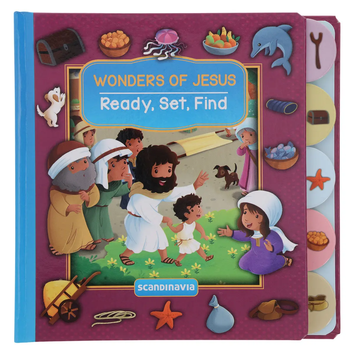 Wonders Of Jesus - Ready, Set, Find (Board Book) 1