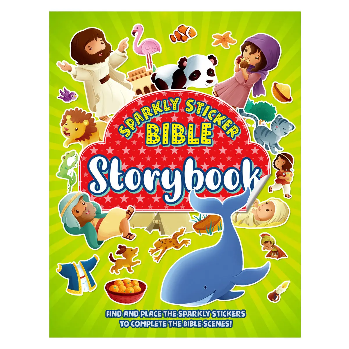 Sparkly Sticker Bible Storybook (Paperback) 1