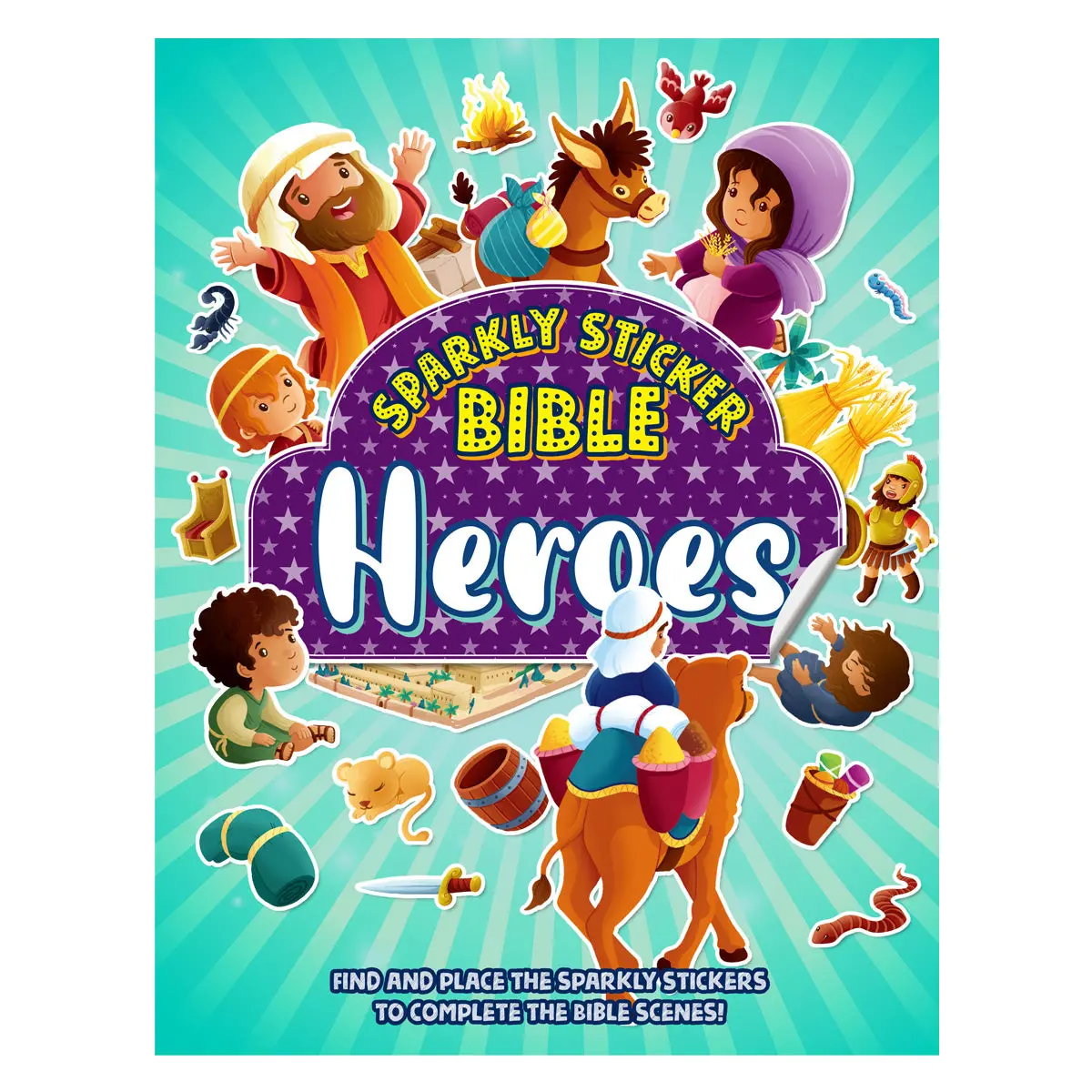 Heroes - Sparkly Sticker Bible (Paperback) 1