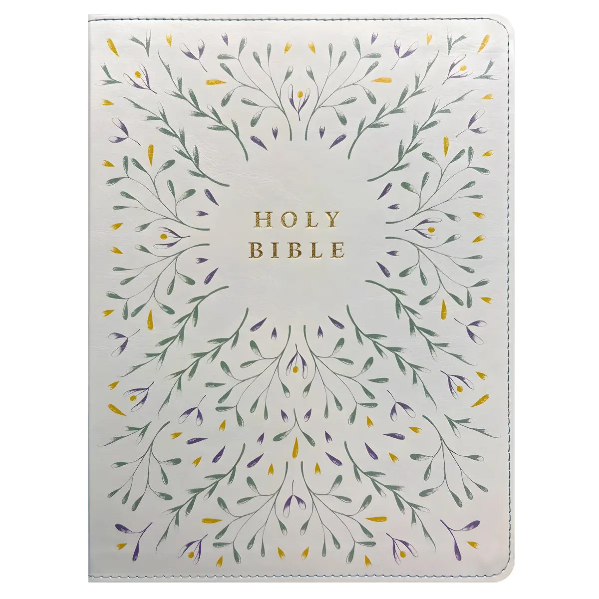 Nlt Grace And Bloom Imitation Leather Filament Wide Margin Bible 1