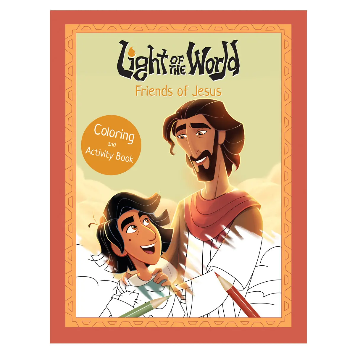 Friends Of Jesus Coloring And Activity Book - Light Of The World (Paperback) 1