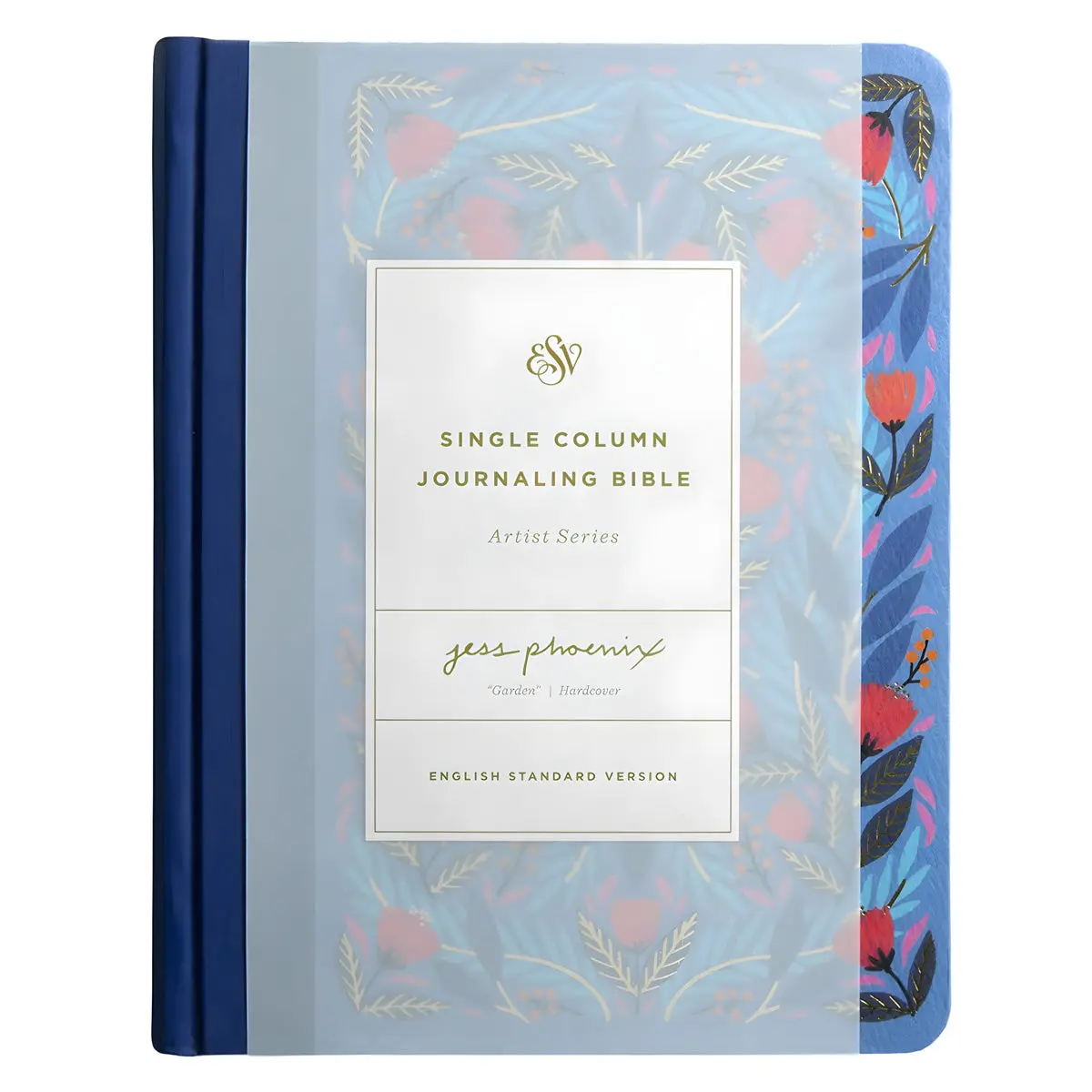 Esv Jess Phoenix Garden Hardcover Single Column Artist Series Journaling Bible 1
