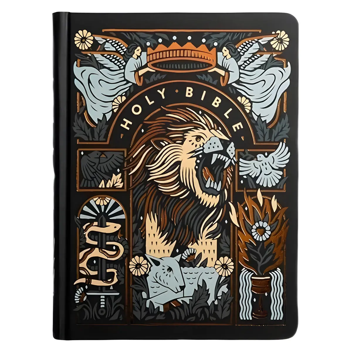 Esv The Lion And The Lamb Hardcover Single Column Journaling Bible Red Letter 1