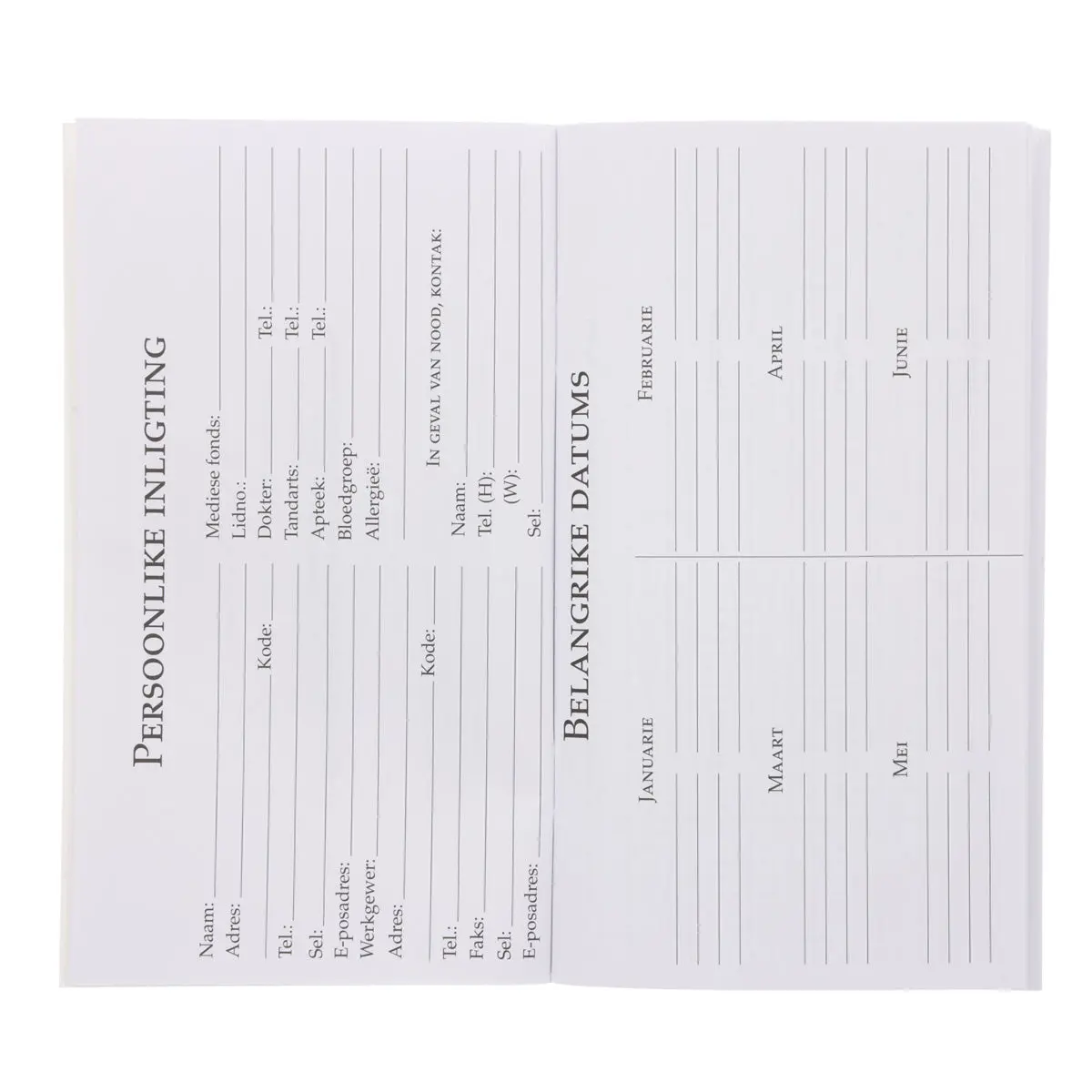 2026 Dagboek - Dagbeplanner - U Woord Is 'N Lamp 2