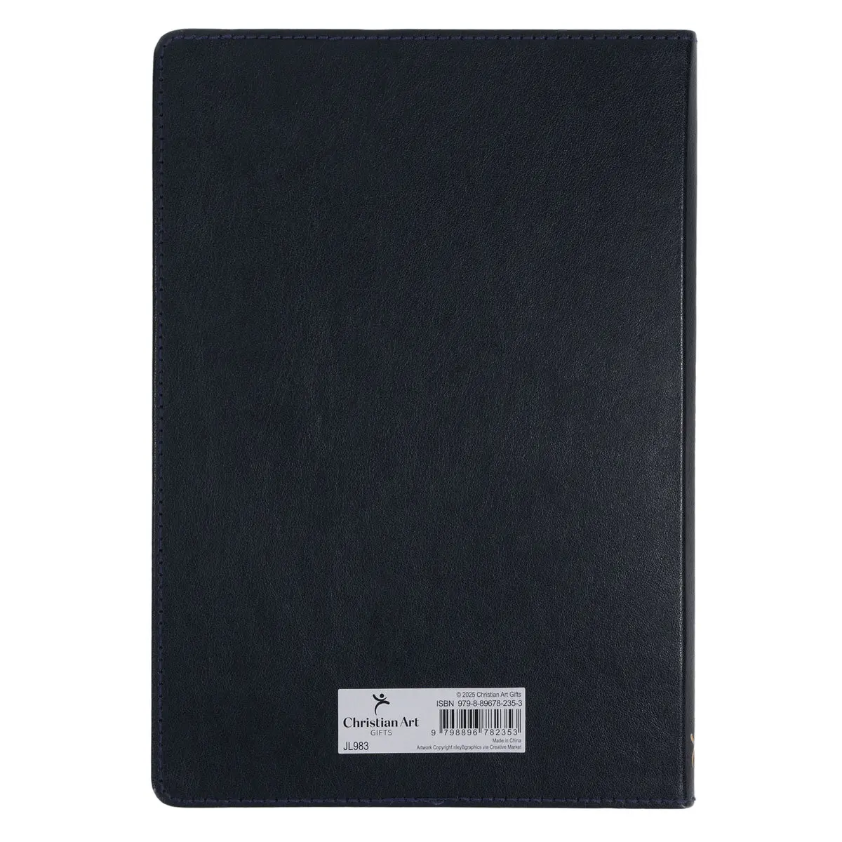Be Still In The Presence Of The Lord Faux Leather Journal 2