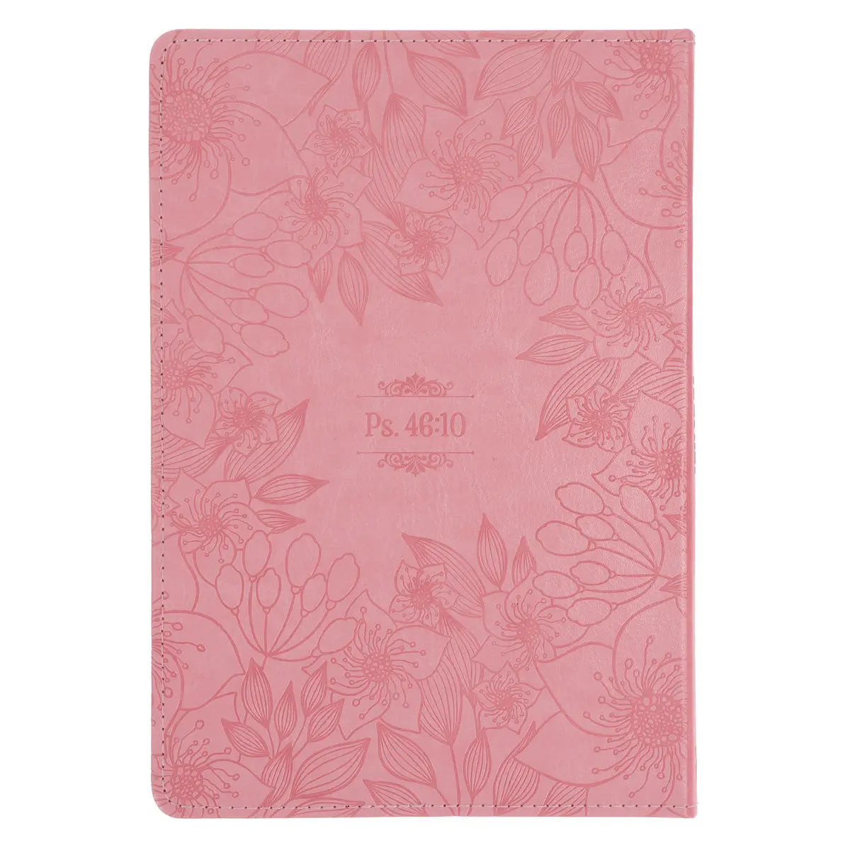 Be Still And Know Pink Faux Leather Journal 2