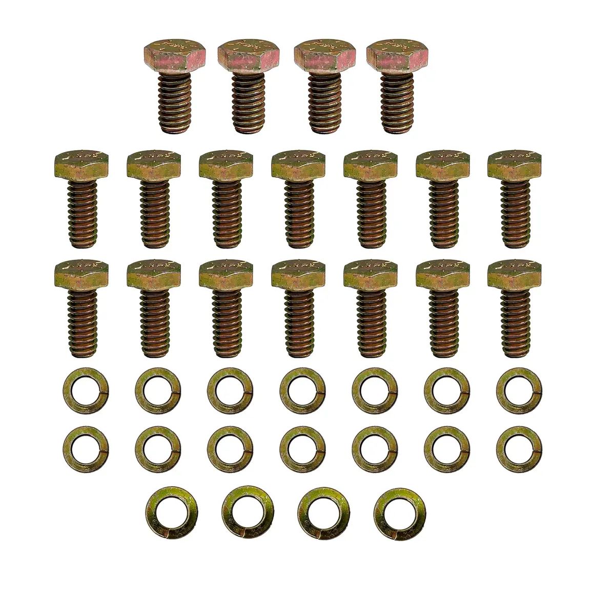 Chevy Small Block Oil Pan Hex Bolts Kit - Zinc 1