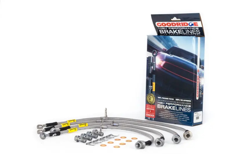 Goodridge Stainless Steel Brake Line Kit For 2002–2012 Toyota Avalon (All Trims) 1
