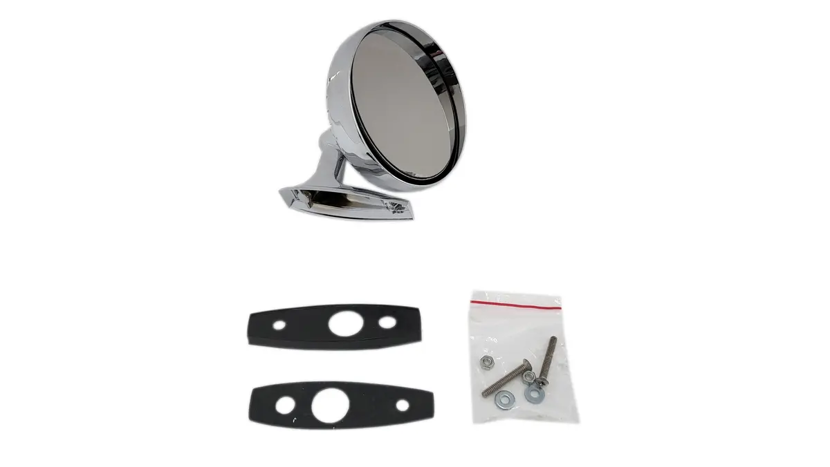 Amc-160Rhc 1968-69 Amc Rh Chrome Rearview Mirror 1