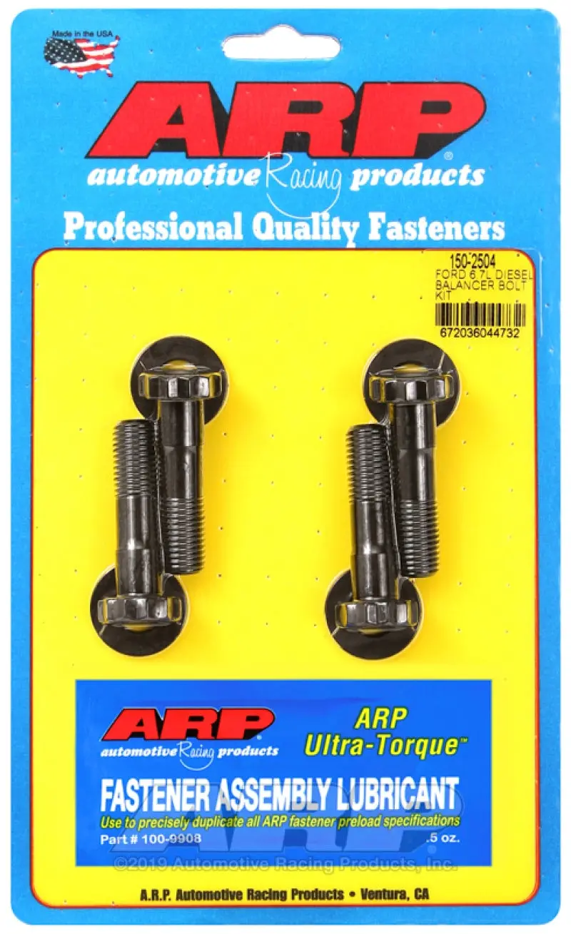 Arp 150-2504 Ford 6.7L Powerstroke Harmonic Balancer Bolt Kit 1