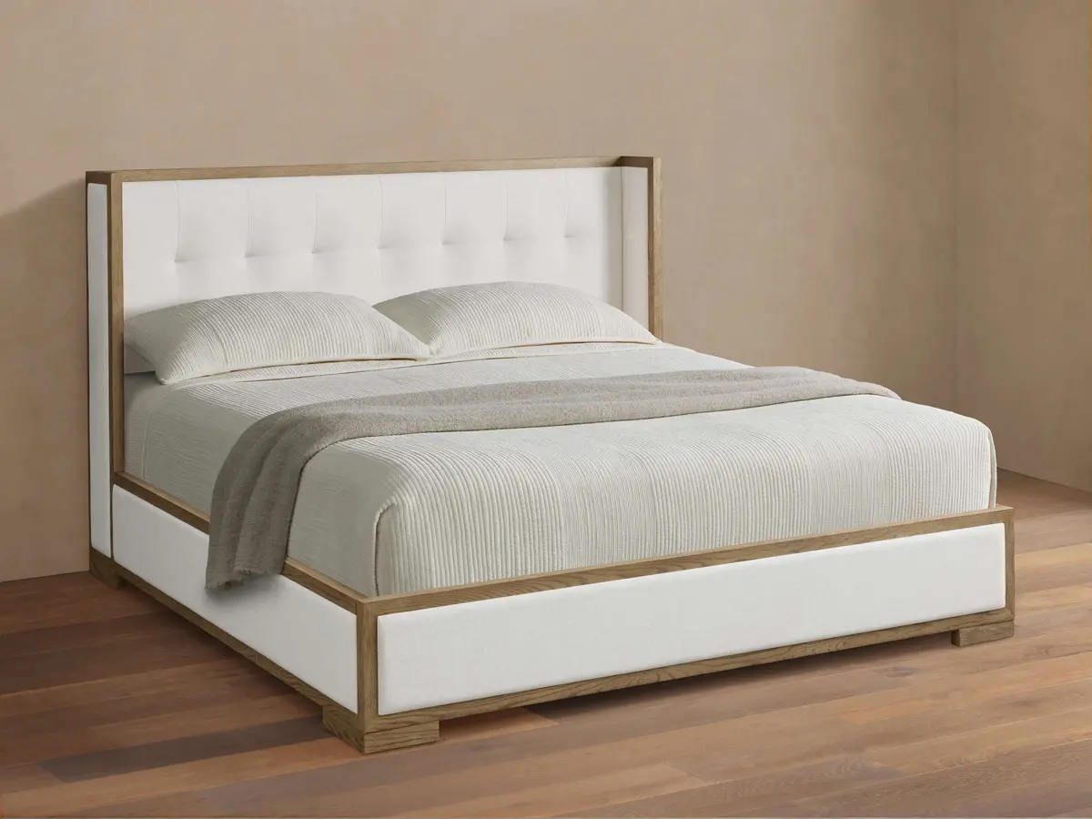 Darien Box-Tufted Shelter Bed 1