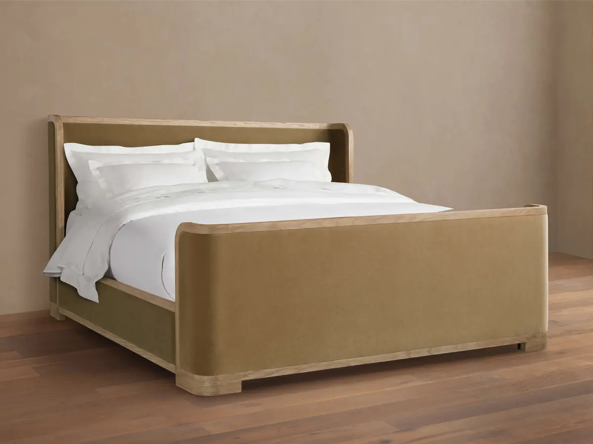 Darien Curved Shelter Bed With High Footboard 1