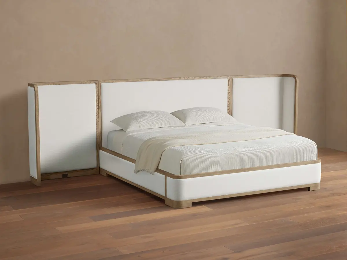 Darien Extended Curved Shelter Bed 1