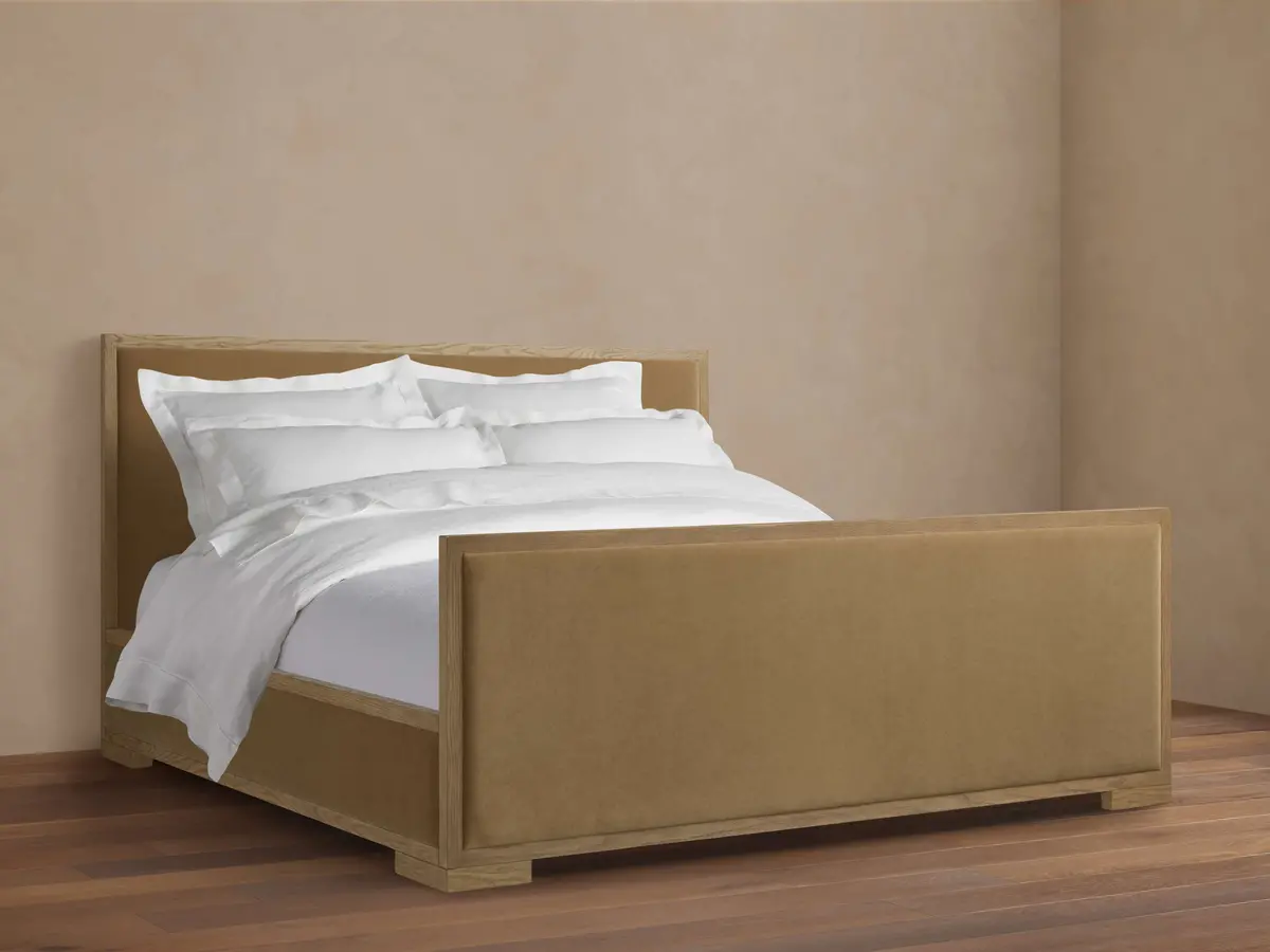 Darien Panel Bed With High Footboard 1