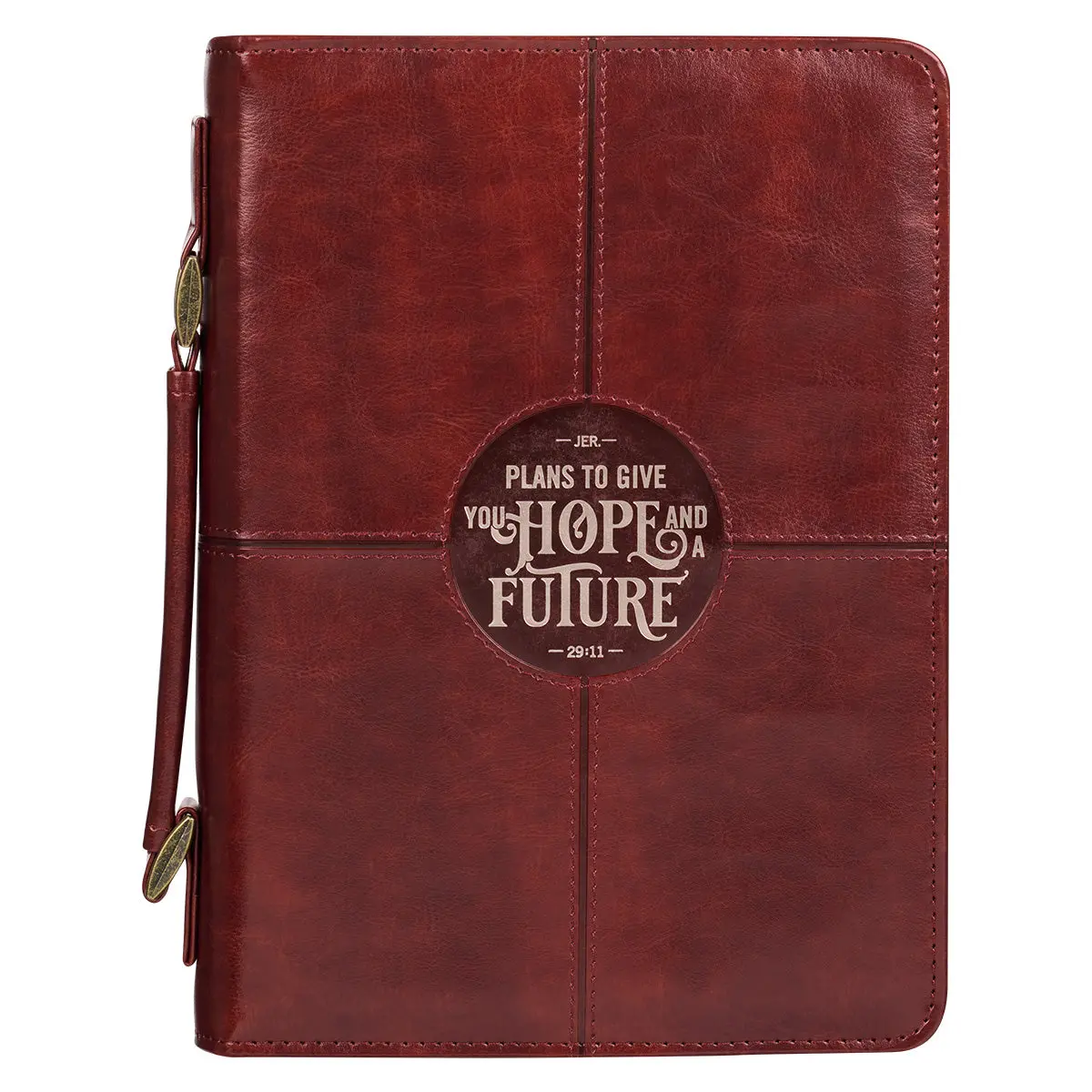 Hope & A Future Jeremiah 29:11 (Faux Leather Bible Bag) 1