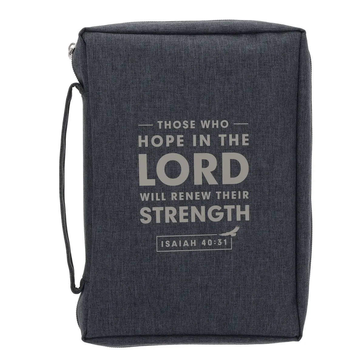 Those Who Hope In The Lord Will Renew Their Strength Polyester Bible Bag 1