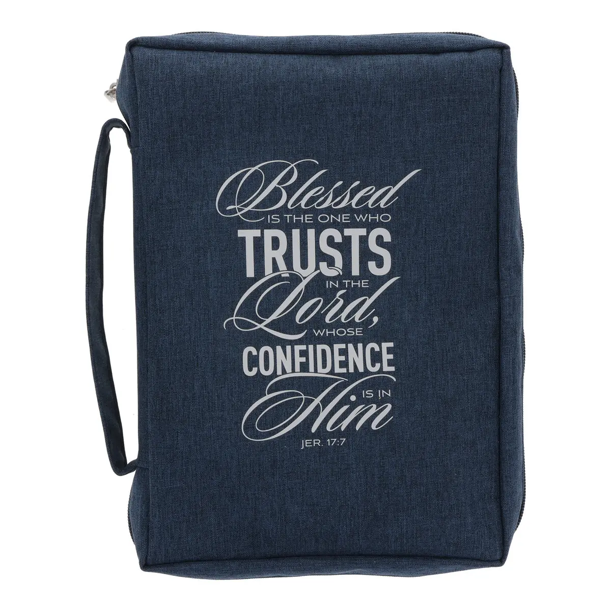 Blessed Is The One Who Trusts In The Lord Whose Confidence Is In Him Polyester Bible Bag 1