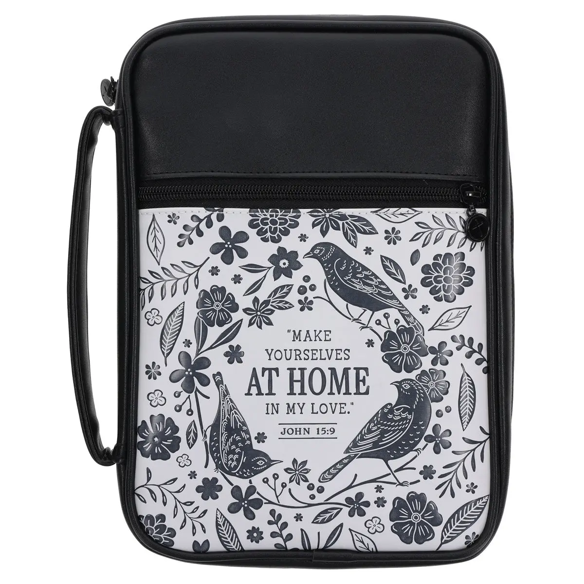 Make Yourself At Home In My Love Faux Leather Bible Bag 1