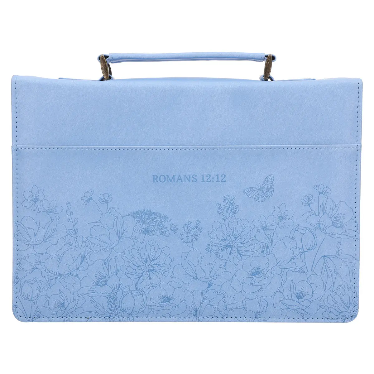 Be Joyful In Hope Faux Leather Bible Bag 2