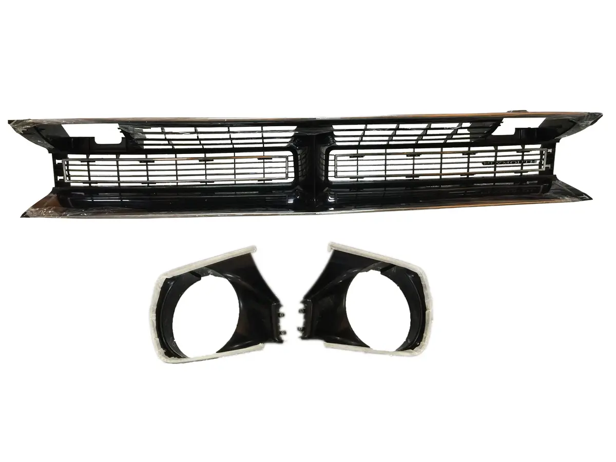 C-77Ro6169b-Set Mopar 1970 Plymouth Aar Cuda Grille Assembly 1